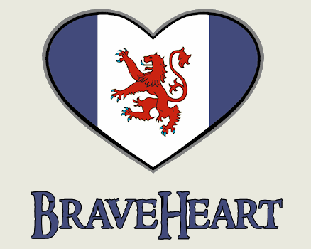 BraveHeart Blue